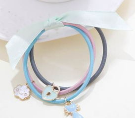 韓版可愛頭繩 廠家直銷，甜美時尚發(fā)飾的不二之選